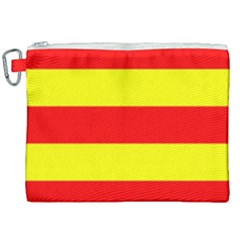 Aust Agder Flag Canvas Cosmetic Bag (xxl) by tony4urban