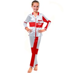 Bologna Flag Kid s Satin Long Sleeve Pajamas Set