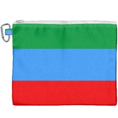 Dagestan Flag Canvas Cosmetic Bag (xxxl) by tony4urban