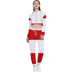 Austria Cropped Zip Up Lounge Set by tony4urban