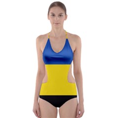 Gelderland Flag Cut-out One Piece Swimsuit by tony4urban