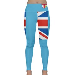 Fiji Lightweight Velour Classic Yoga Leggings by tony4urban