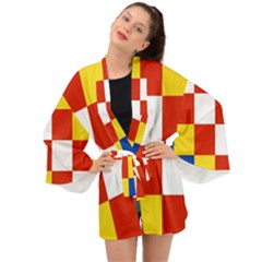 Antwerp Flag Long Sleeve Kimono by tony4urban