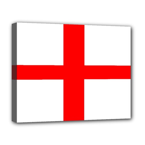 England Deluxe Canvas 20  X 16  (stretched) by tony4urban