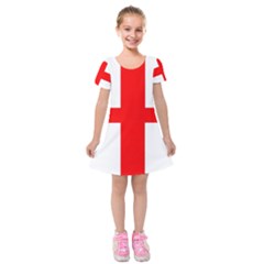 England Kids  Short Sleeve Velvet Dress by tony4urban