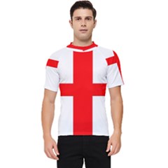 England Men s Short Sleeve Rash Guard by tony4urban