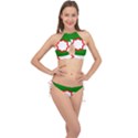 Andalusia Flag Cross Front Halter Bikini Set View1