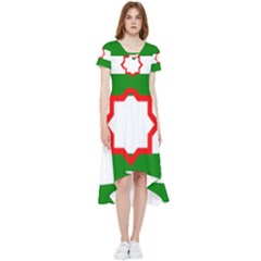 Andalusia Flag High Low Boho Dress by tony4urban