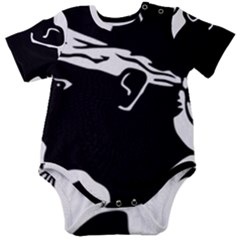 Corsica Flag Baby Short Sleeve Bodysuit by tony4urban