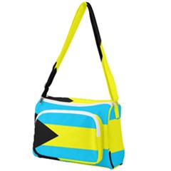 Bahamas Front Pocket Crossbody Bag by tony4urban