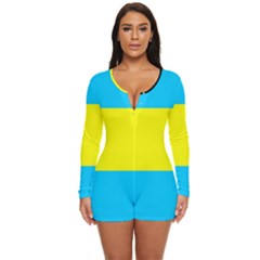 Bahamas Long Sleeve Boyleg Swimsuit