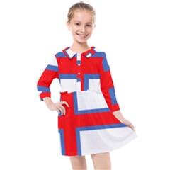 Faroe Kids  Quarter Sleeve Shirt Dress by tony4urban