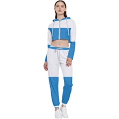 Lucerne Cropped Zip Up Lounge Set by tony4urban