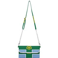 Derbyshire Flag Mini Crossbody Handbag by tony4urban