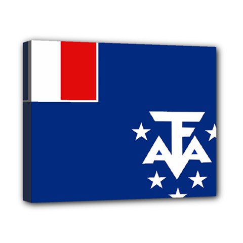 French Southern Territories Canvas 10  X 8  (stretched) by tony4urban