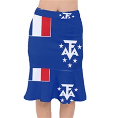 French Southern Territories Short Mermaid Skirt by tony4urban