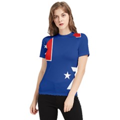 French Southern Territories Women s Short Sleeve Rash Guard