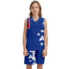 French Southern Territories Kids  Basketball Mesh Set by tony4urban