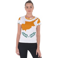 Cyprus Short Sleeve Sports Top  by tony4urban