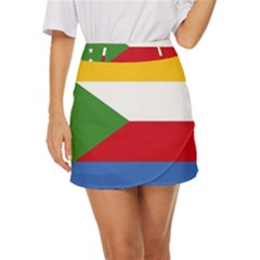Comoros Mini Front Wrap Skirt