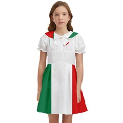 Italy Kids  Bow Tie Puff Sleeve Dress by tony4urban