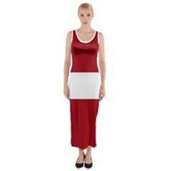 Latvia Fitted Maxi Dress by tony4urban