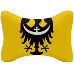 Dolnoslaskie Flag Seat Head Rest Cushion by tony4urban