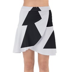 Magnitogorsk City Flag Wrap Front Skirt