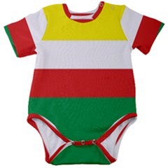 Lubuskie Flag Baby Short Sleeve Bodysuit