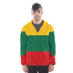 Lithuania Men s Hooded Windbreaker by tony4urban