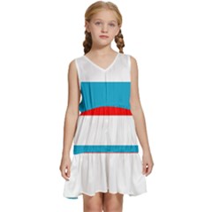 Luxembourg Kids  Sleeveless Tiered Mini Dress by tony4urban