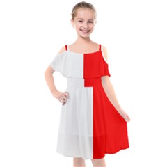 Malta Kids  Cut Out Shoulders Chiffon Dress by tony4urban