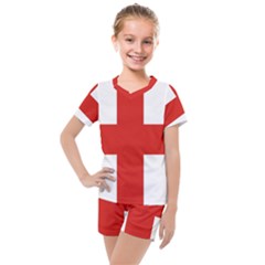 London Kids  Mesh Tee And Shorts Set