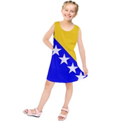 Bosnia And Herzegovina Kids  Tunic Dress by tony4urban