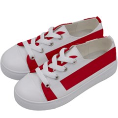 Eindhoven Flag Kids  Low Top Canvas Sneakers