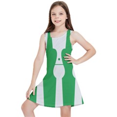 Hedmark Flag Kids  Lightweight Sleeveless Dress by tony4urban
