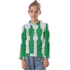 Hedmark Flag Kids  Frill Detail Tee