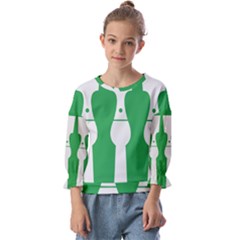 Hedmark Flag Kids  Cuff Sleeve Top