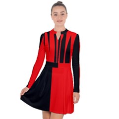 Namur Flag Long Sleeve Panel Dress