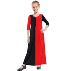 Namur Flag Kids  Quarter Sleeve Maxi Dress