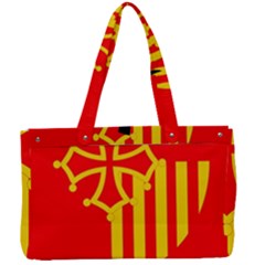 Languedoc Roussillon Flag Canvas Work Bag by tony4urban