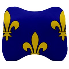 Ile De France Flag Velour Head Support Cushion