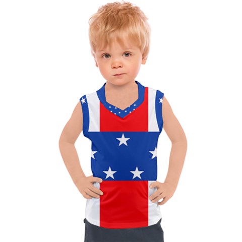 Netherlands Antilles Kids  Sport Tank Top by tony4urban