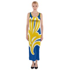 Brussels Fitted Maxi Dress by tony4urban