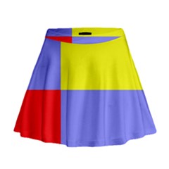 Nitriansky Flag Mini Flare Skirt by tony4urban