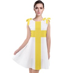 Nord Trondelag Tie Up Tunic Dress by tony4urban