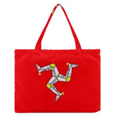 Isle Of Man Zipper Medium Tote Bag by tony4urban