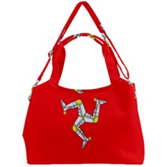 Isle Of Man Double Compartment Shoulder Bag by tony4urban