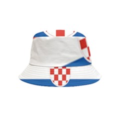 Croatia Inside Out Bucket Hat (kids) by tony4urban