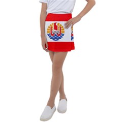 French Polynesia Kids  Tennis Skirt by tony4urban